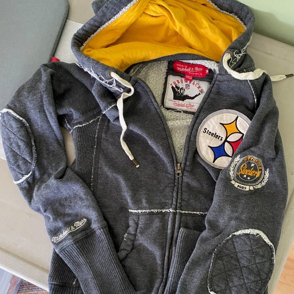 NFL PITTSBURGH STEELERS THROWBACK HOODIE 1933 JUNIOR/WOMAN* RARE*